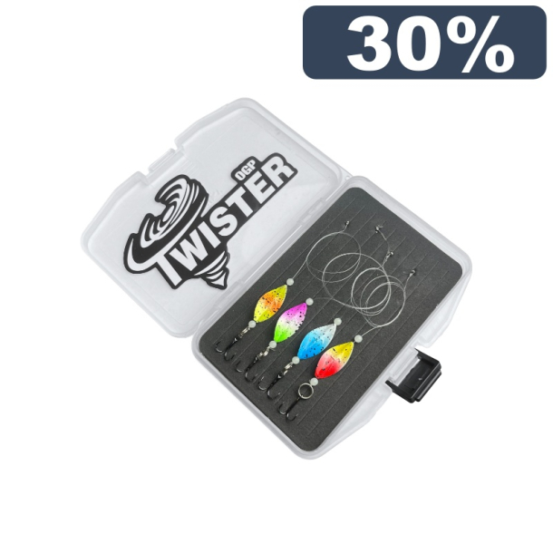 Twister Custom 4 stk 2g - Frdig Rigg