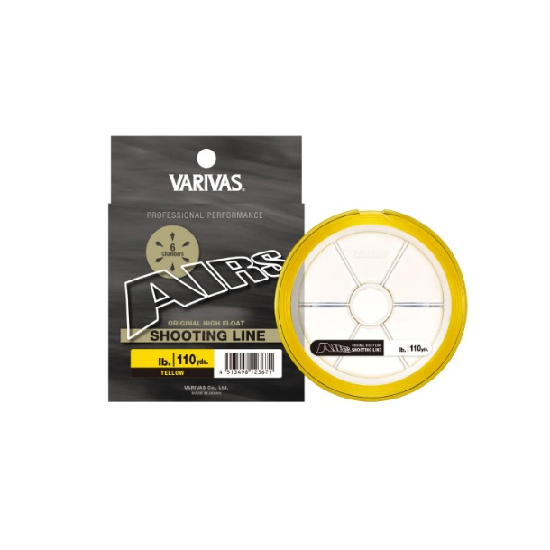 Varivas Airs Mono Shooting Line - Yellow