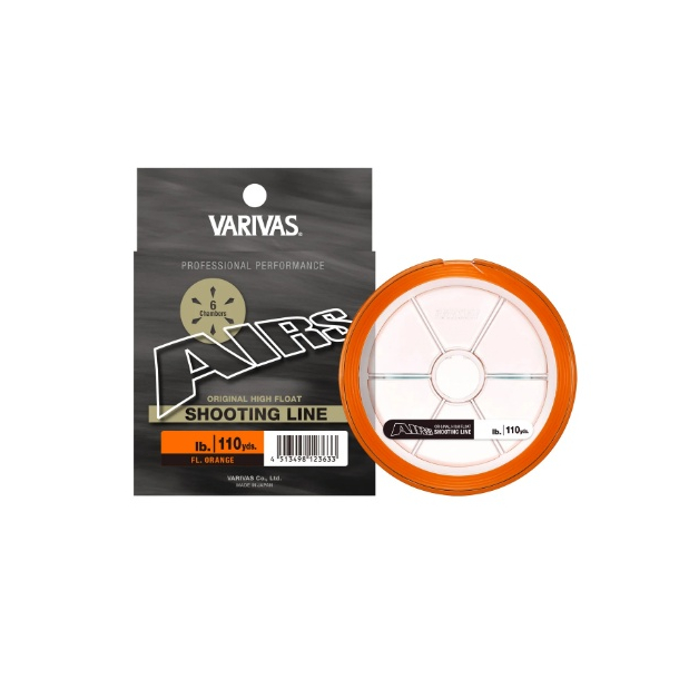 Varivas Airs Mono Shooting Line - Orange