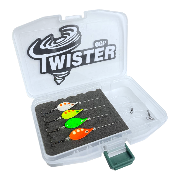 Twister 4 stk Mini 2g - Frdig Rigg