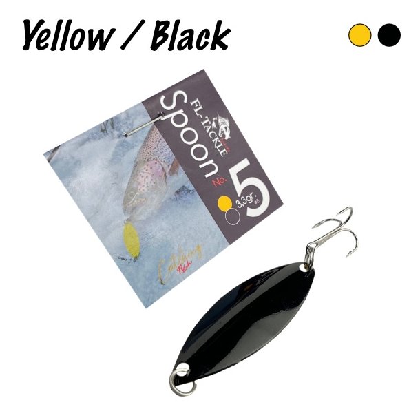 FL-Spoon 5 Blink 3,3g - Yellow / Black