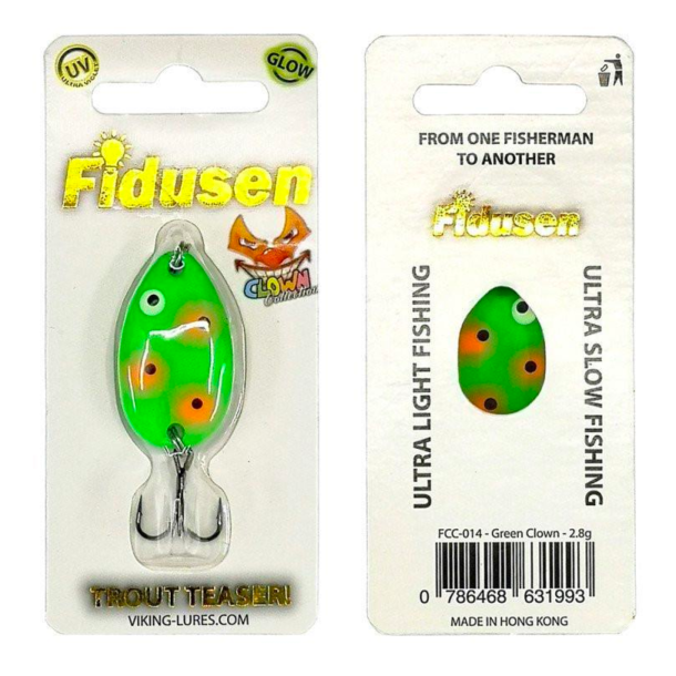 Fidusen Mikro Blink Green Clown - 2,8G