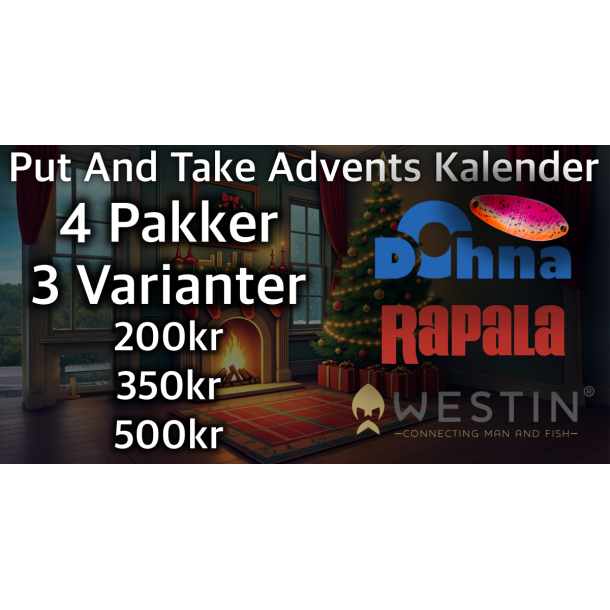 Adventskalender - 4 Pakker