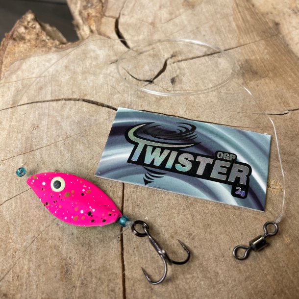 Twister Pink Green Splat 2g - Frdig Rigg