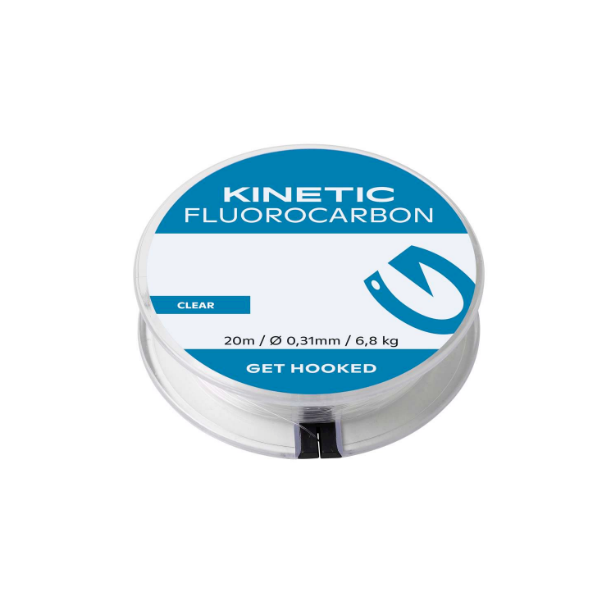 Kinetic Fluorocarbon 20m - Klar