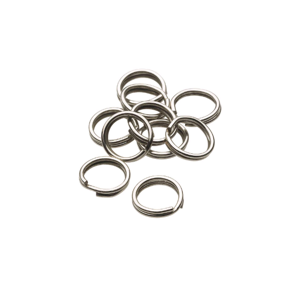 Kinetic Stainless Steel Splitring - 10 Stk