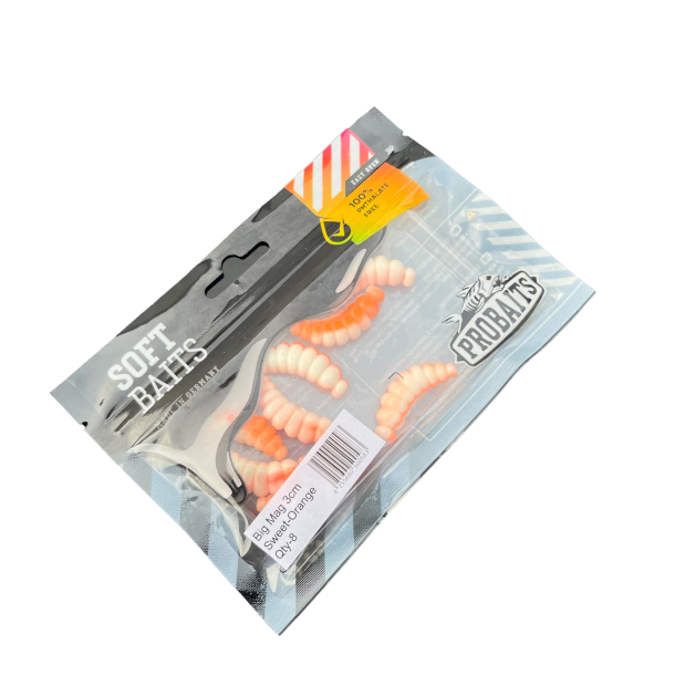 Probaits - Big Mag Orange/Hvid