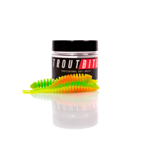 Troutbite Lucky Leech Firetiger 6stk Troutbite Udsalg