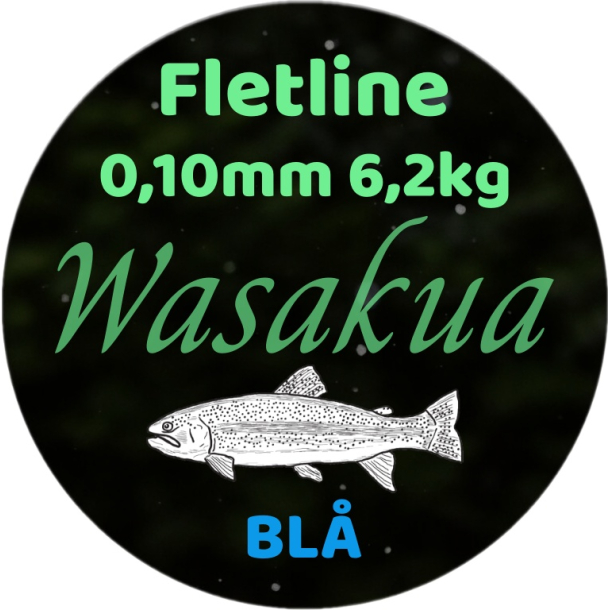 Wasakua Fletline - 0,10mm 6,2kg bl