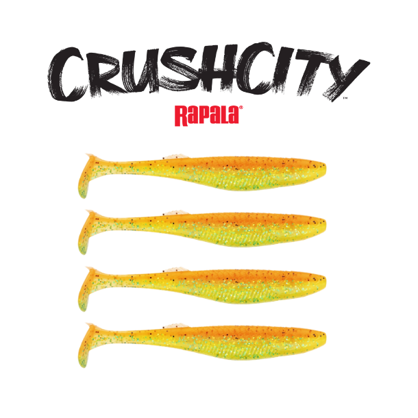 Rapala CrushCity #1 - THE KICKMAN 7,5cm 3g 4 stk