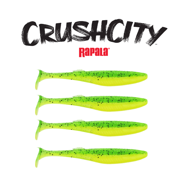 Rapala CrushCity #2 - THE KICKMAN 7,5cm 3g 4 stk