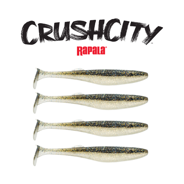 Rapala CrushCity #3 - THE KICKMAN 7,5cm 3g 4 stk