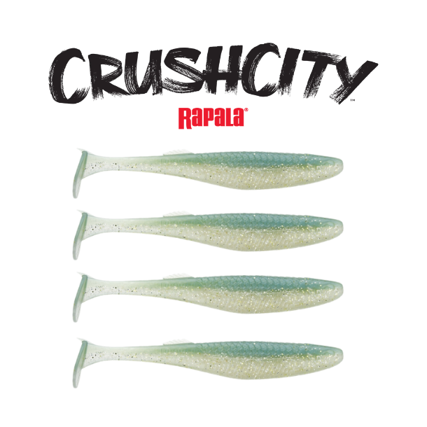 Rapala CrushCity #5 - THE KICKMAN 7,5cm 3g 4 stk